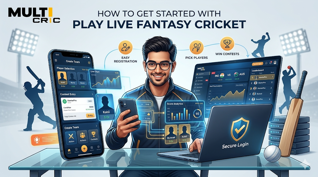 Play Live Fantasy Cricket Platforms