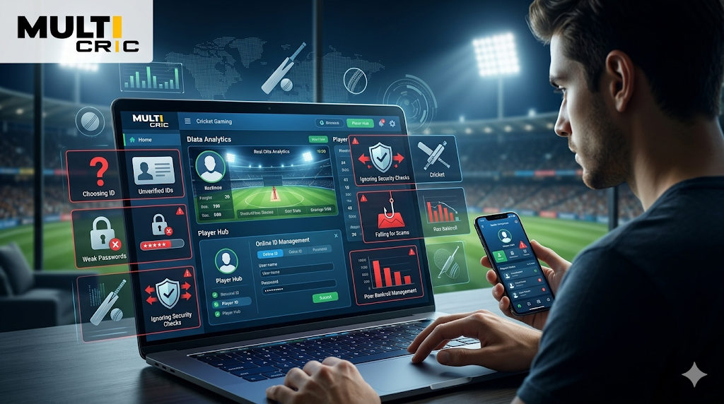 common mistakes in online cricket IDs
