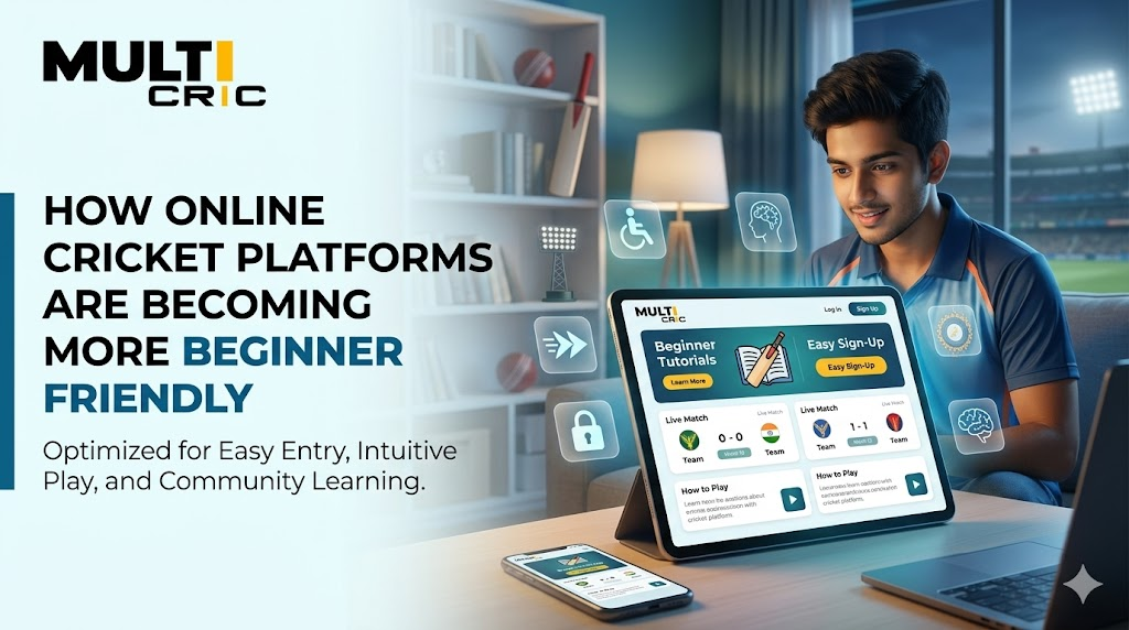 Online Cricket Platforms Are Becoming More Beginner Friendly